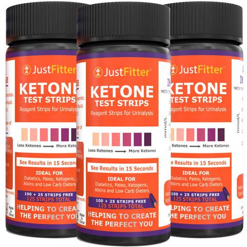 keto strips 3 bottles