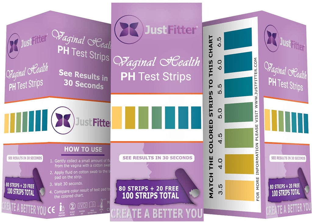 Vaginal pH Test. pH Balance Test Strips for Women. A Vaginal pH Produc