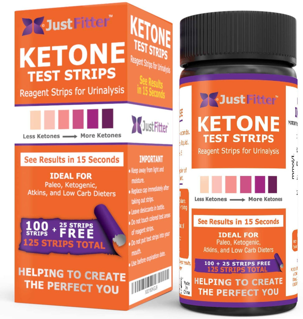 Ketone Urine Test Strips from Just Fitter Complete 1000 Reviews in Amazon UK