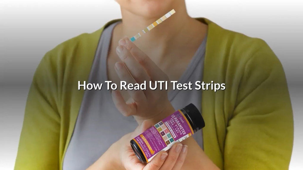 How to Read UTI Test Strips FAQ Video Released by Just Fitter