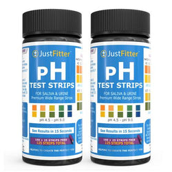 pH test strips 125