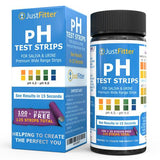 pH testing strips 125